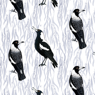 magpies on peppermint - blue.png