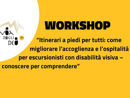 Ultime notizie - Workshop formativo di escursionismo accessibile