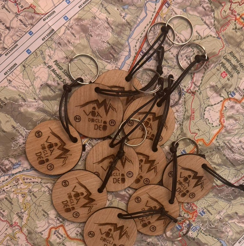 Portachiavi Via degli Dei