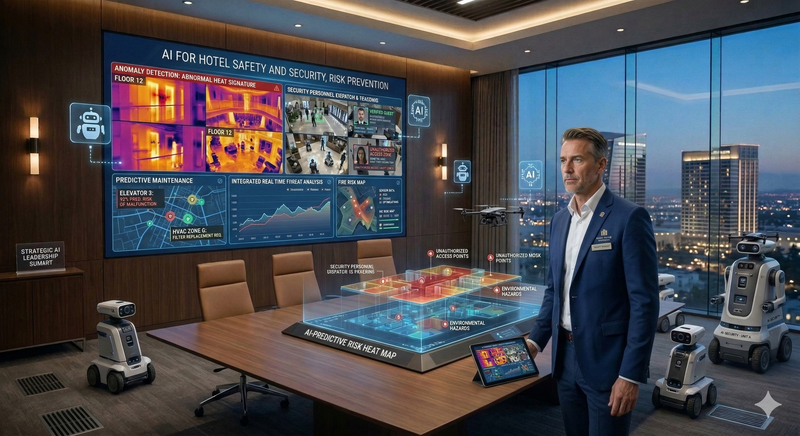 AI for Hotel Security, Risk Prevention, and Safety Systems