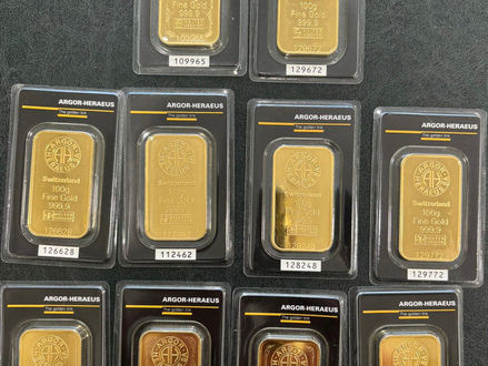 L’oro si stabilizza sopra i $ 4.100