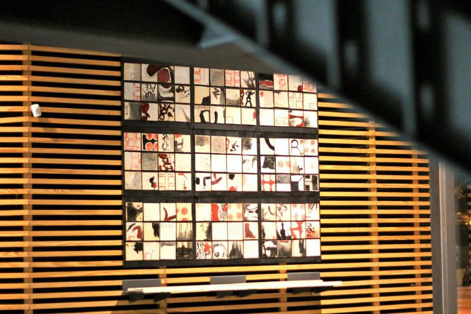 Painel de azulejos