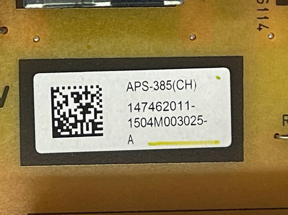 Thumbnail: 1-474-620-11 1-894-794-11  APS-385(CH) POWER BOARD SONY XBR-55X850C