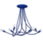 Meander 7 Arm Chandelier