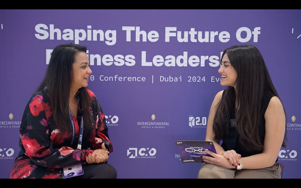Shylaa Krishnamurthy at Dubai CXO Conference.png
