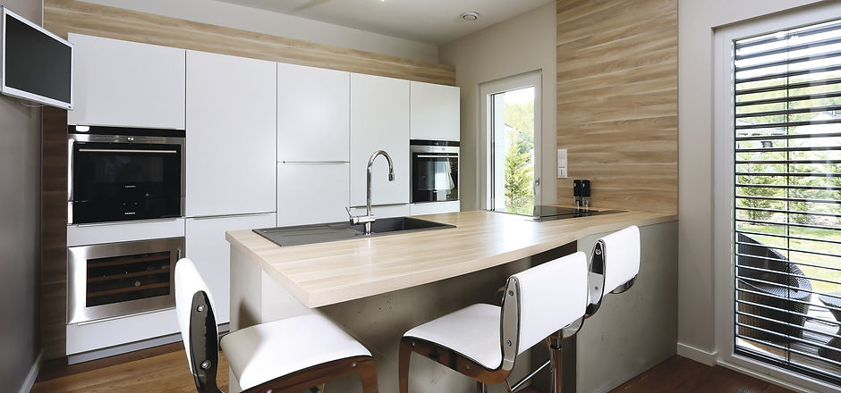 White Remodeled Kitchen