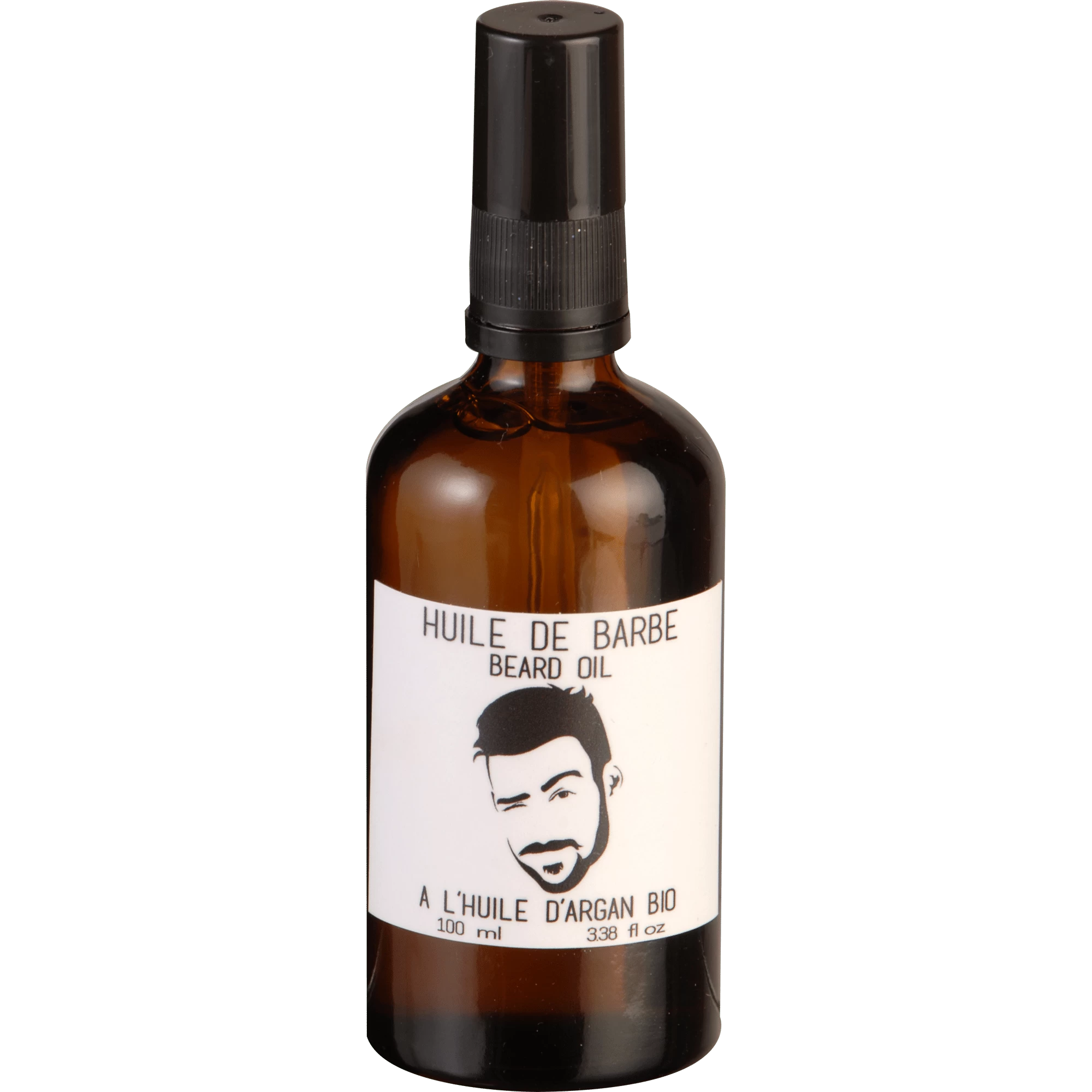 Huile de barbe 100 ml pour homme, naturelle. Savonnerie de Bormes