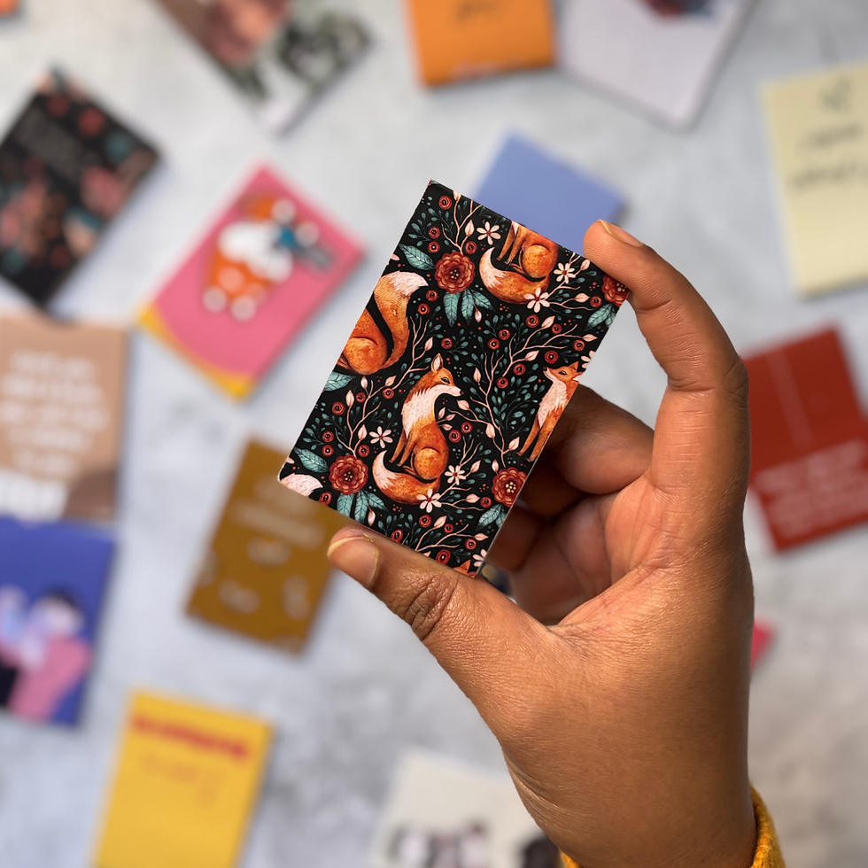 Fox Friends Magnetic Bookmark