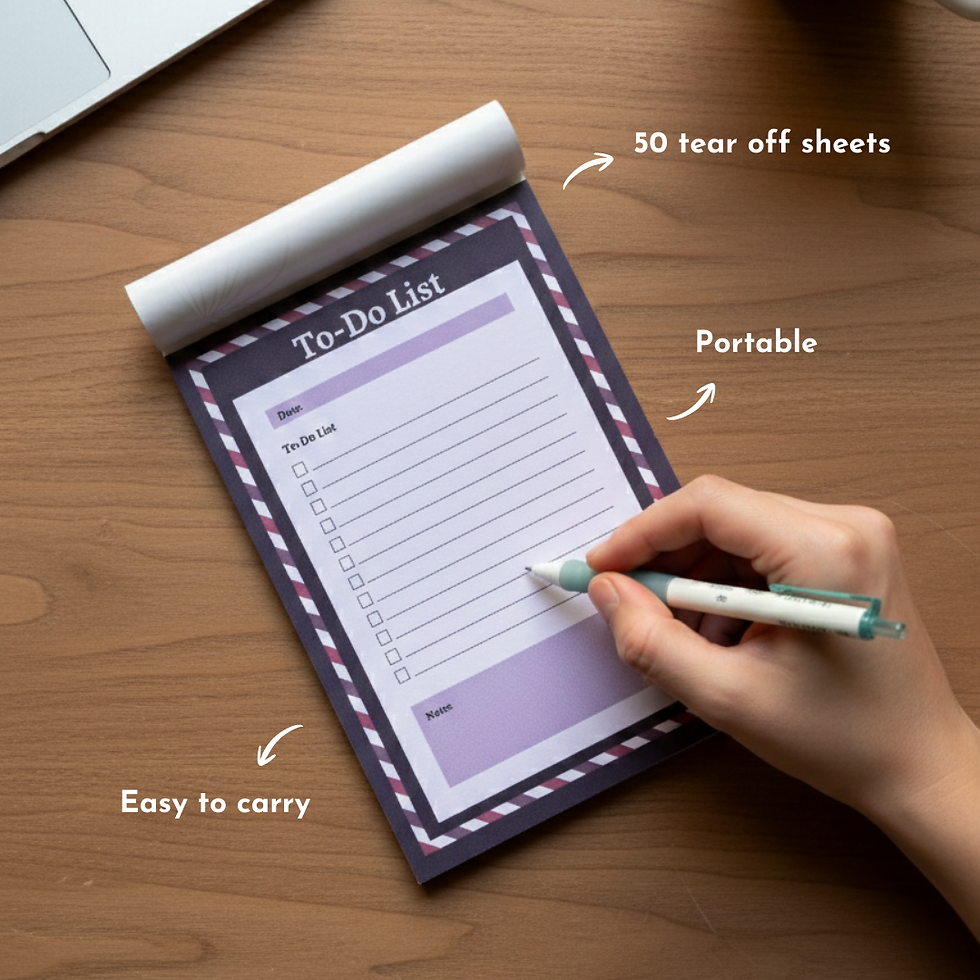 Thumbnail: Daily Notes Notepad (Inside)