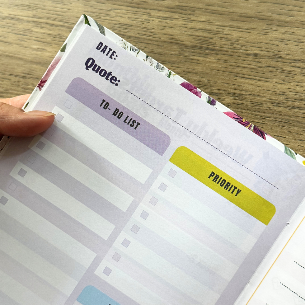 Thumbnail: Plan Achieve Repeat undated daily planner