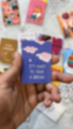 Take a Break Magnetic Bookmark (Back)