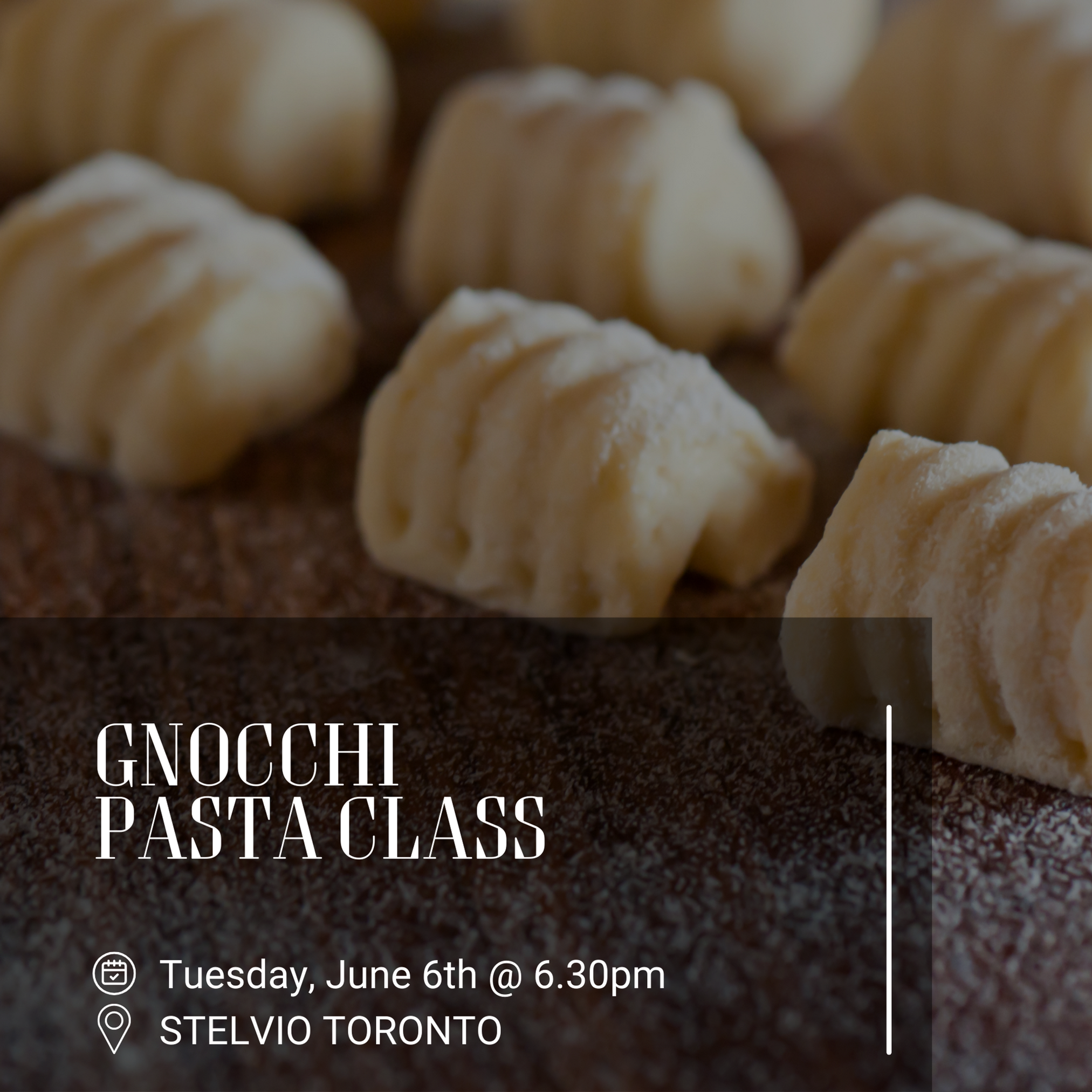 Gnocchi Pasta Class