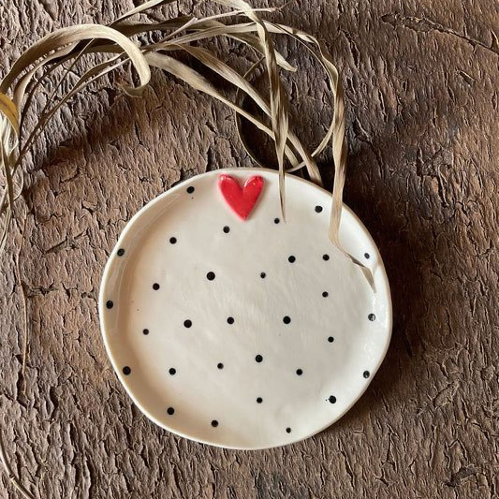 Thumbnail: Galentine Jewellery Plate Decorating Class