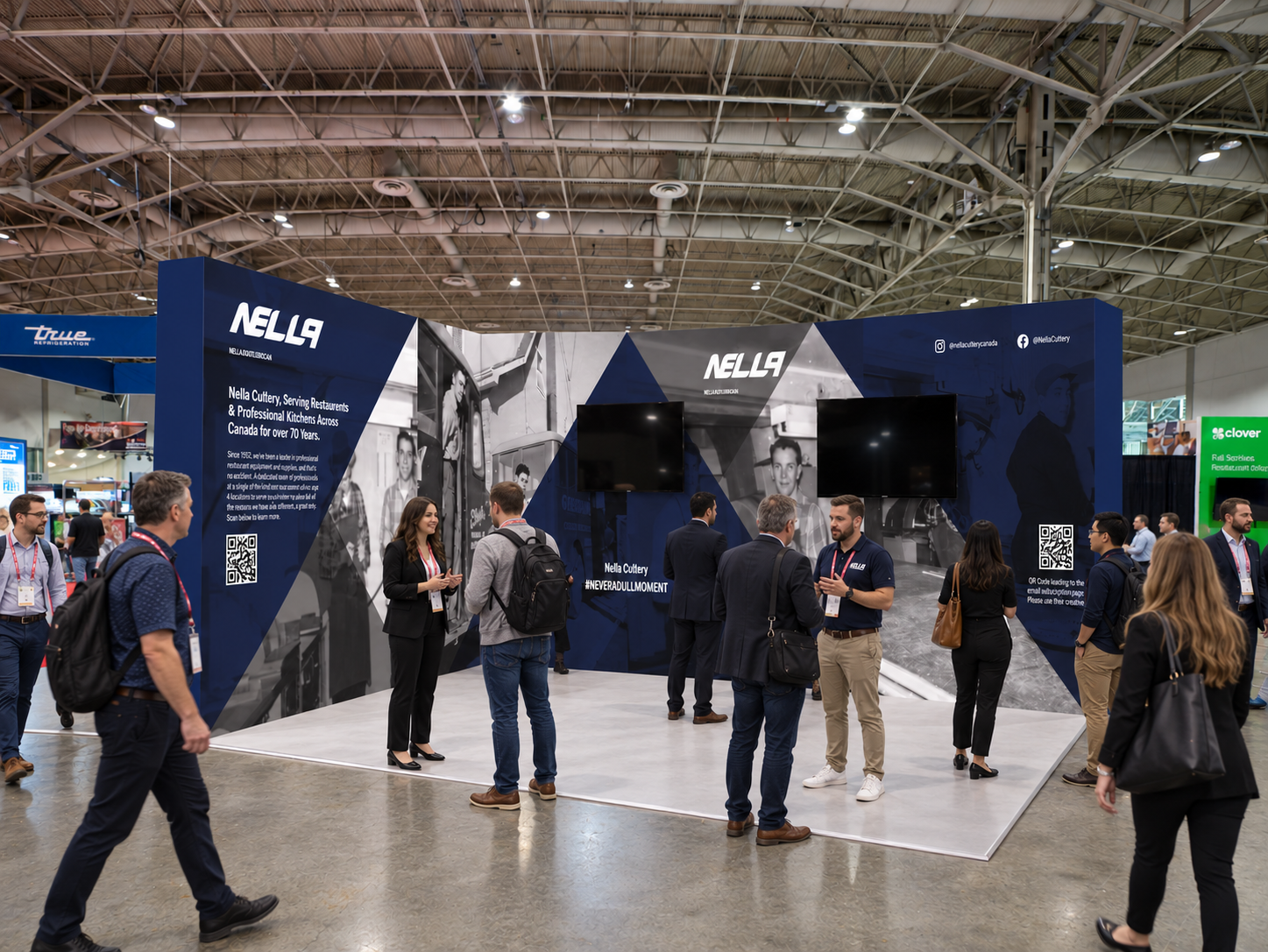 nella cutlery booth by vrn creative