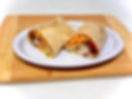 Shrimp Fajita Burrito