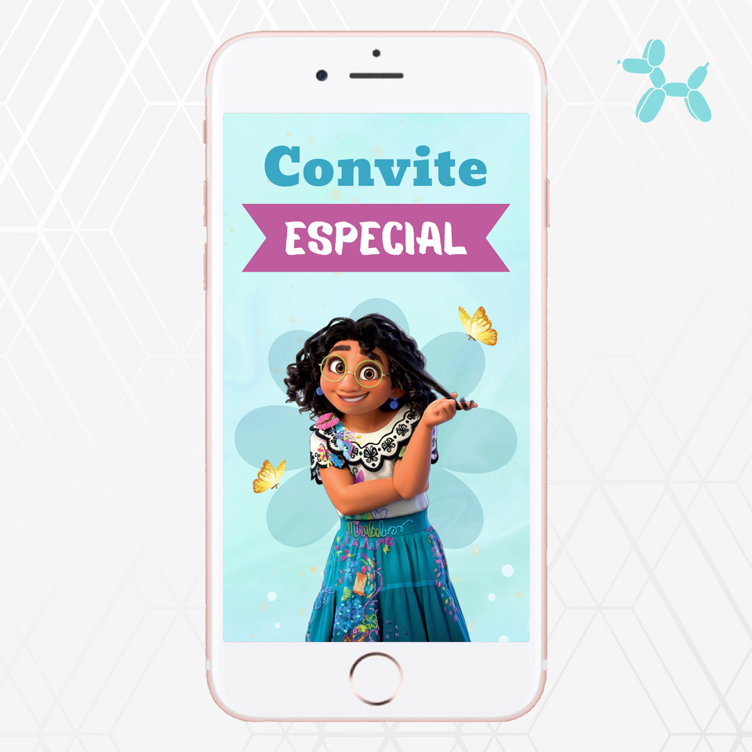 Convite Animado Encanto