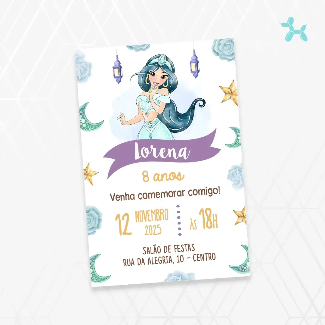 Convite Digital Jasmine