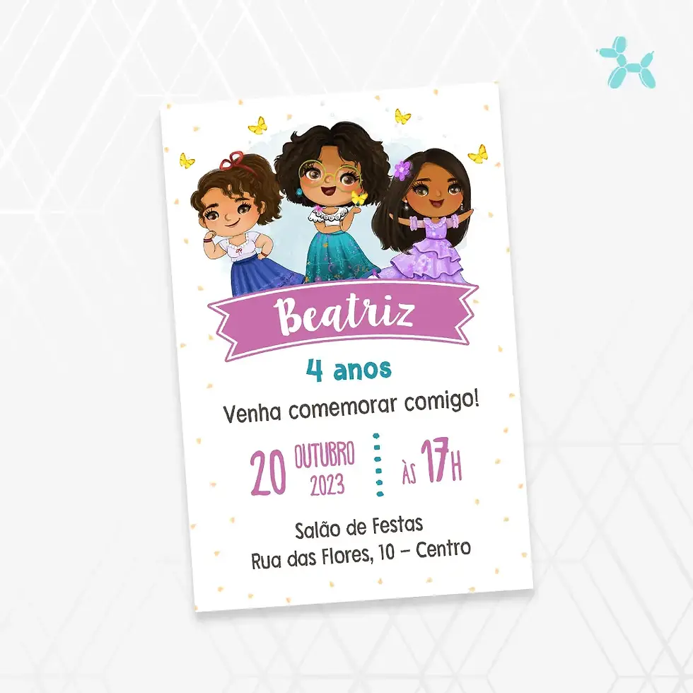 Convite Digital Encanto