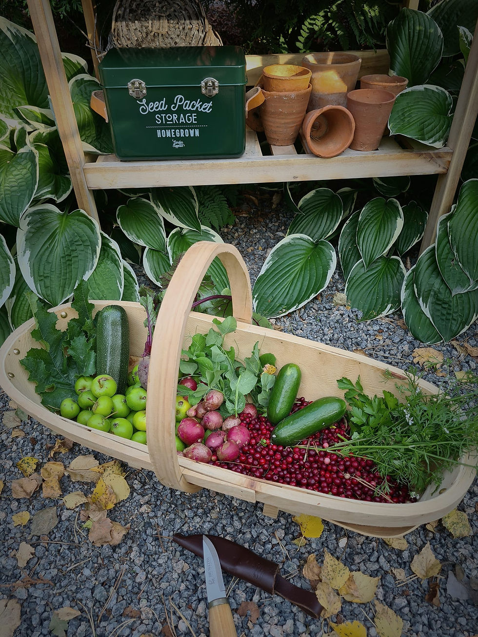 Homegrown produce