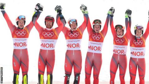 Norway ski team