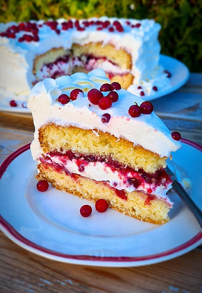 Norwegian cream cake, bløtkake
