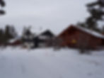 Norway snow winter cabins