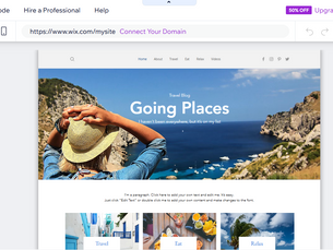Travel Website Template