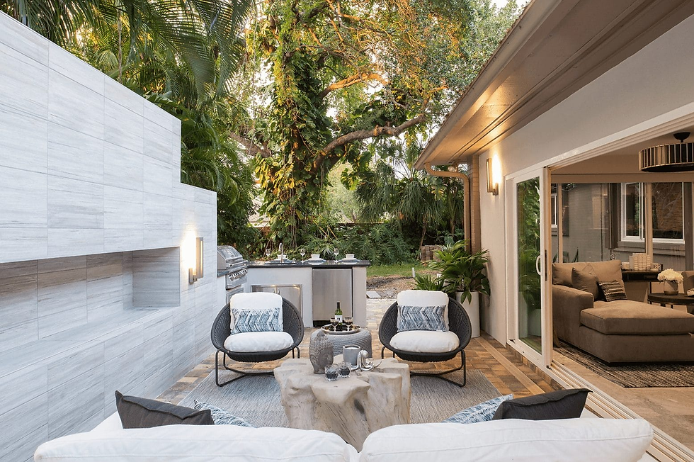 Highlight Outdoor Living Spaces