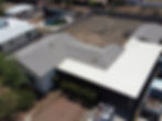 Roof maintenance on a house in Tucson AZ