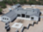 Modern home with metal roofing in Tucson AZ