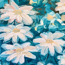 Daisies Blue, Annelise Kohler.JPG