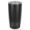 Thumbnail: 20 oz. Black Vacuum Insulated Ringneck Tumbler with Clear Lid