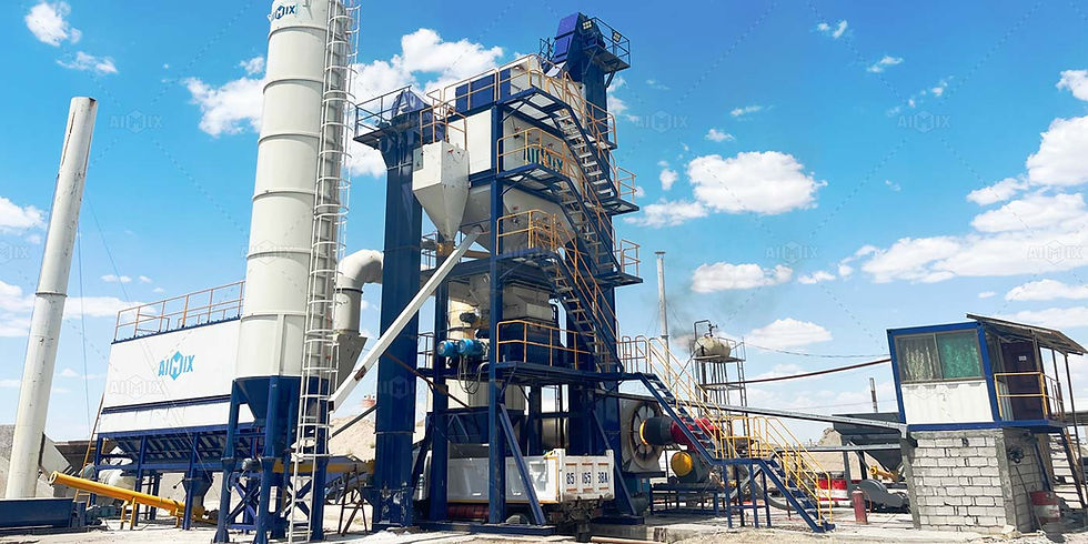Can a 120 t/h Asphalt Batching Plant Support Continuous Paving Schedules in Kazakhstan?