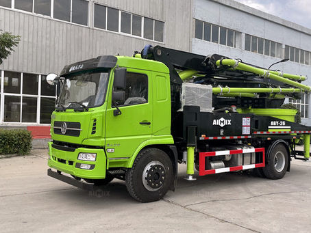 Compare Mobile Concrete Pump Price Between Truck Chassis and Crawler Chassis