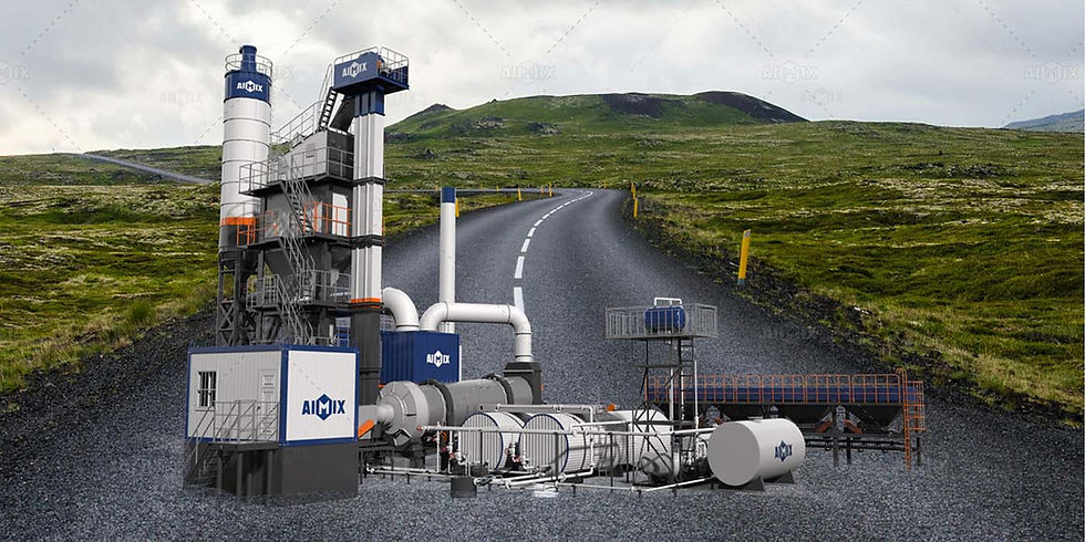 ALQ Series stationary asphalt mixing plant mini for sale
