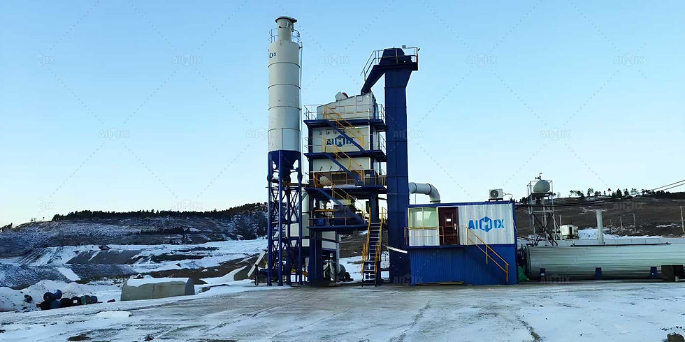 asphalt batch mix plant for sale in Russia