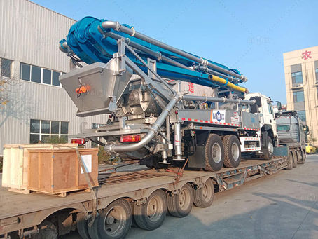 How Does Concrete Pump Company Move Multiple Portable Concrete Pumps for Sale from One Spot to Another