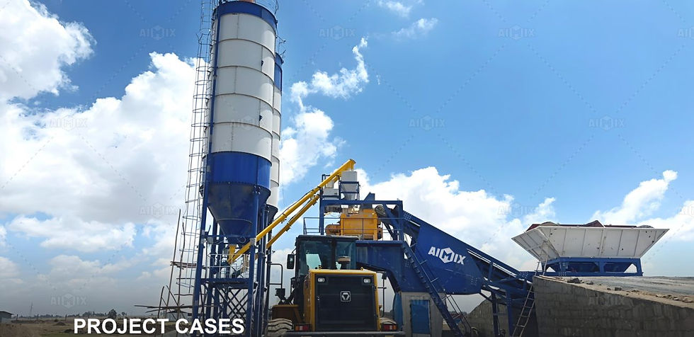 Mobile Concrete Mixing Plant: Reducing Downtime and Operational Costs with Automation