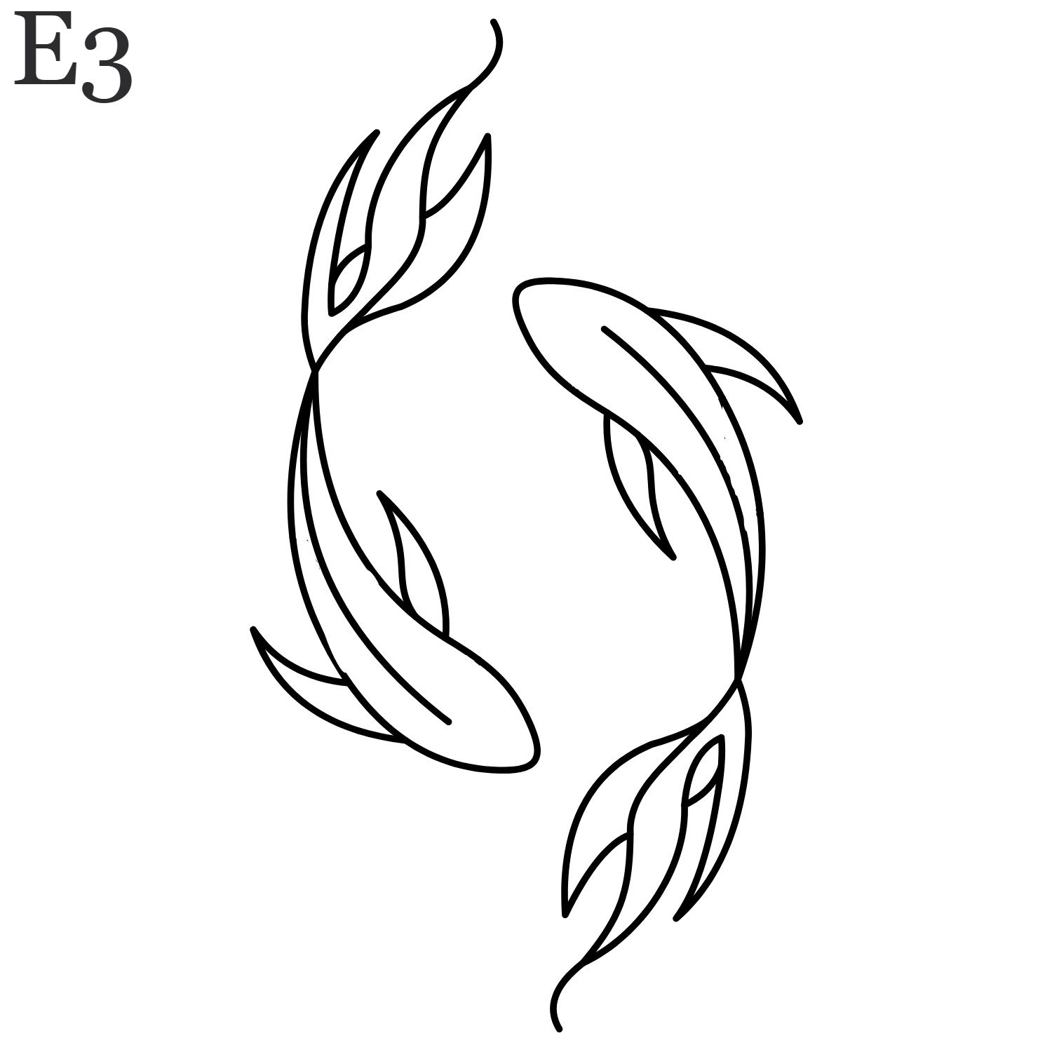 E3 Koi Jagua Gel Temporary Tattoo