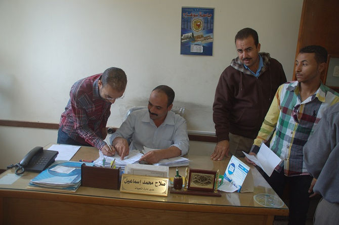 تثبيت الدفعة الخامسة من العاملين المؤقتين بجامعة سوهاج