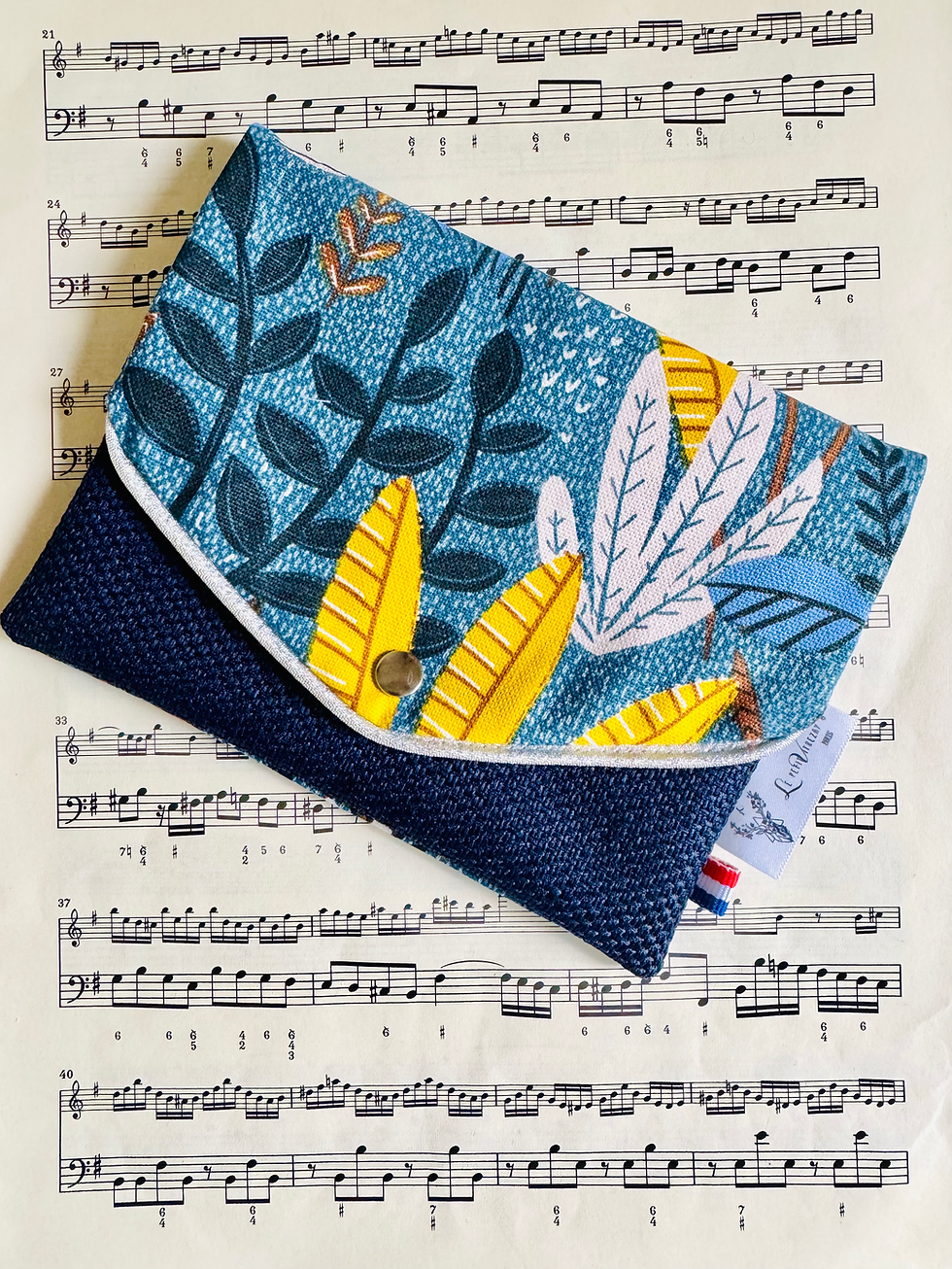 Miniature : Pochette à petit bazar personnalisée - modèle "CONCERTO"
