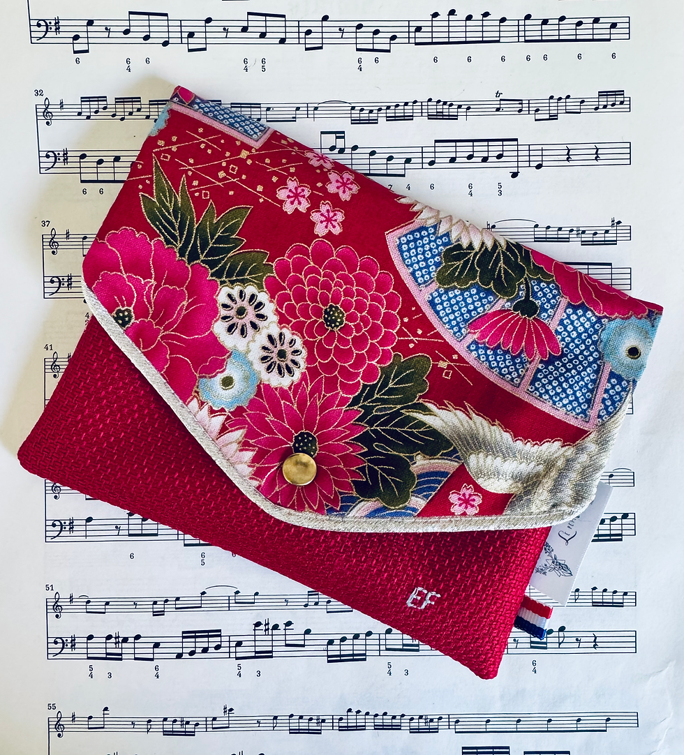 Miniature : Pochette à petit bazar personnalisée - modèle "CONCERTO"