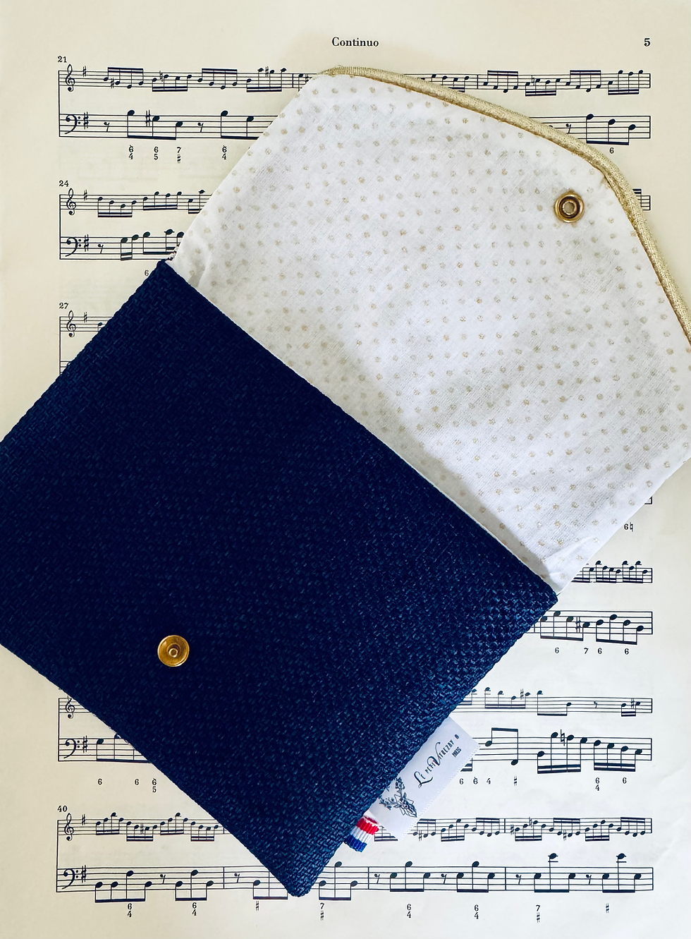 Miniature : Pochette à petit bazar personnalisée - modèle "CONCERTO"
