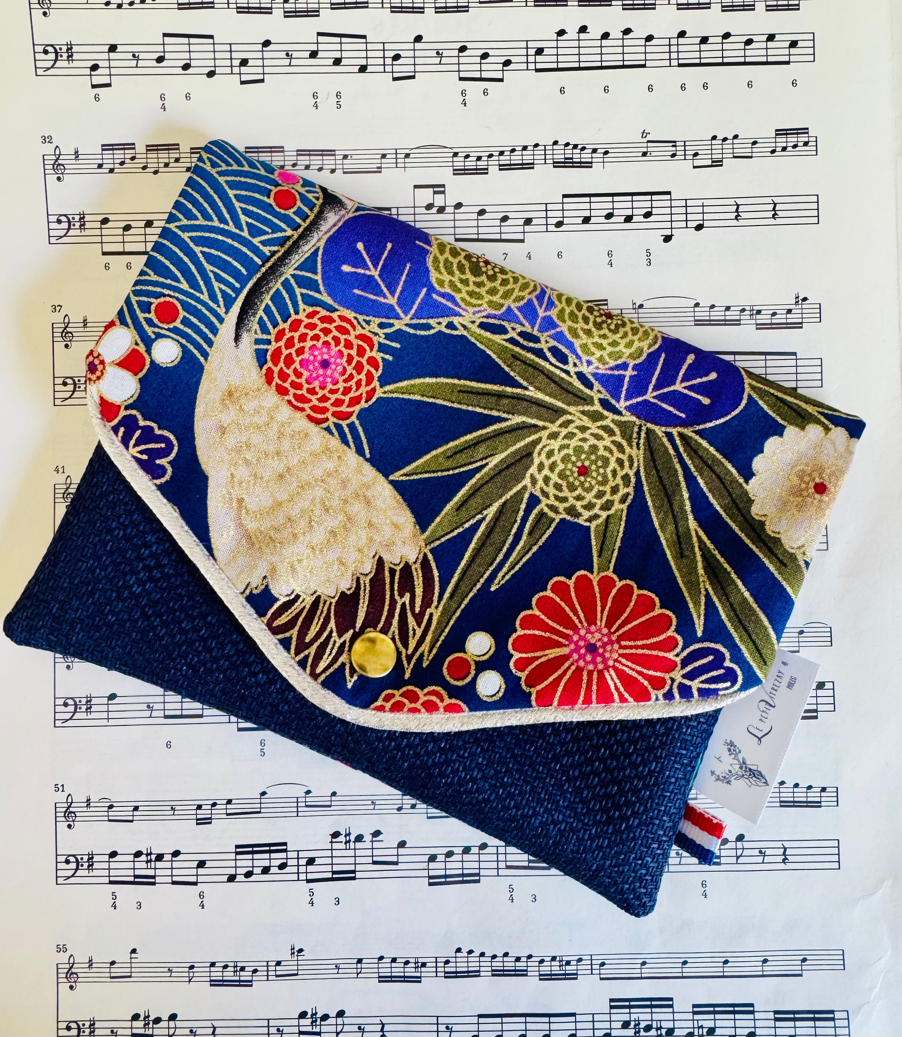 Pochette à petit bazar personnalisée - modèle "CONCERTO"