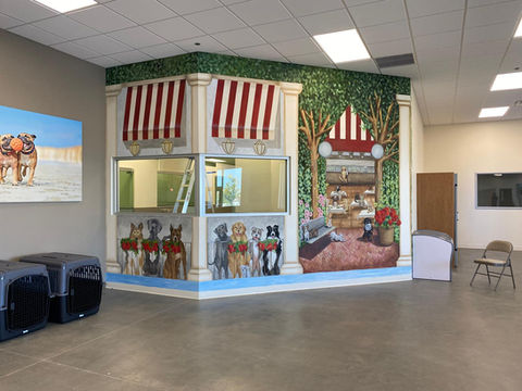 Dog hotel. Commercial project