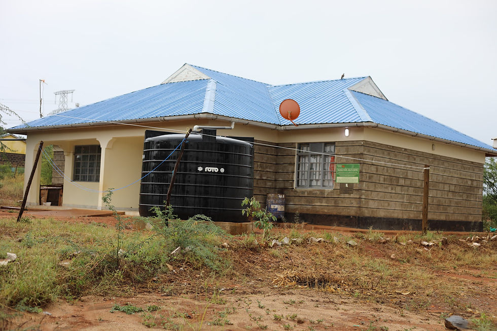 Staff housing units at the Kasigau Corridor REDD+ Project
