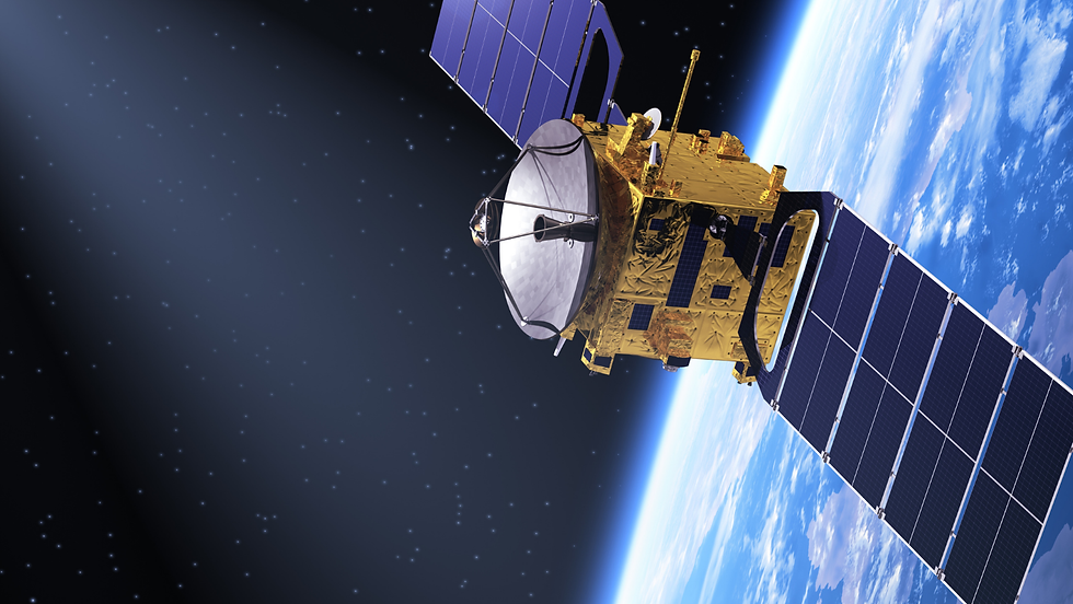 satellite above Earth