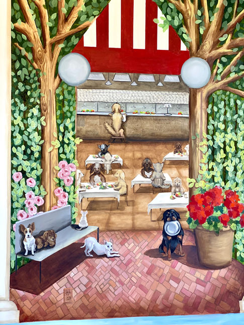 Mural for Dog Kennels-4