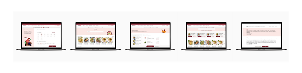 Meal Plans Hi-fi Web