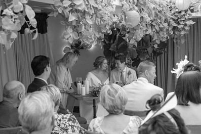 photographed by james ball weddings at the mitre hotel, hampton court 